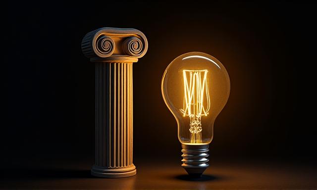 Simbolo di marchio registrato e documenti brevettuali